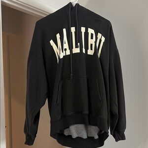 Brandy Melville Black Malibu Hoodie